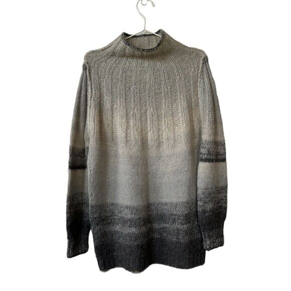 Anthropologie Perri Ombre Gray Sweater size XS - Picture 4 of 12